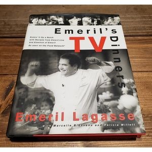 Emeril Lagasse TV Dinners Cookbook Food Network Vg